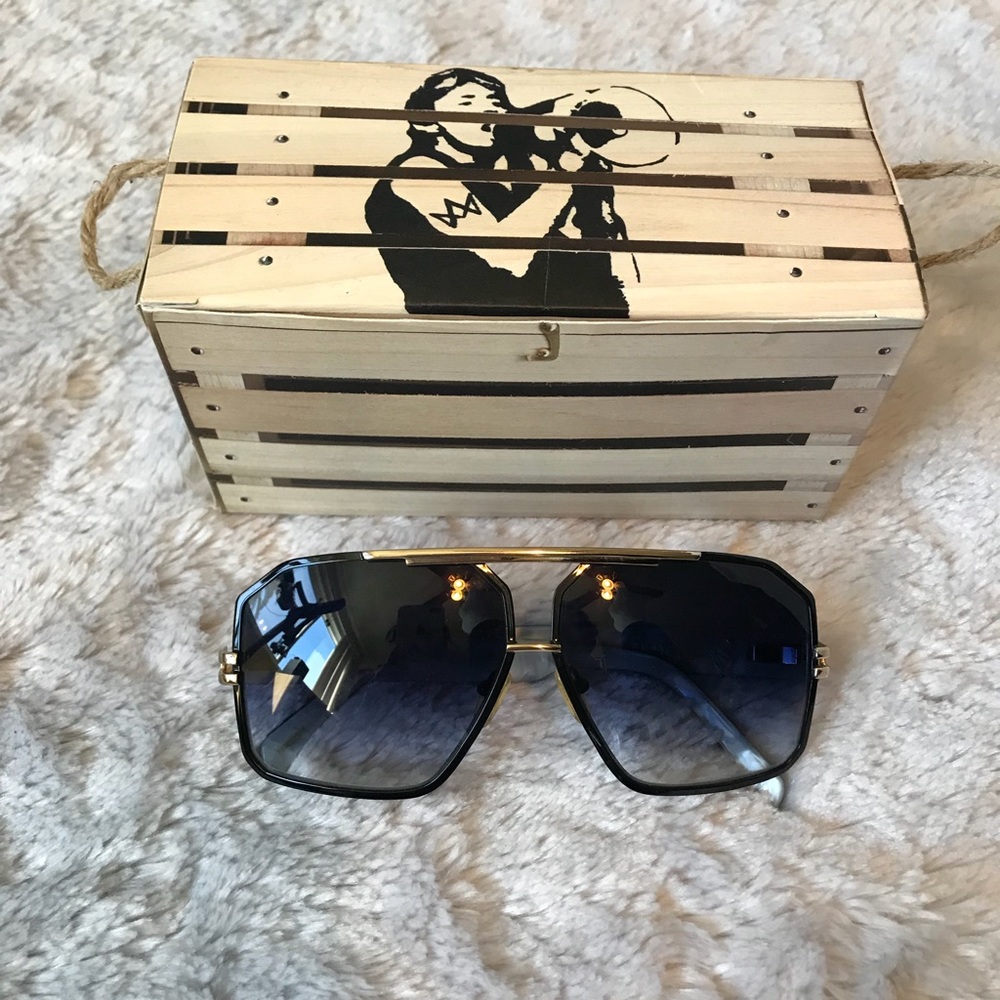 AM Eyewear gradient lens sunglasses